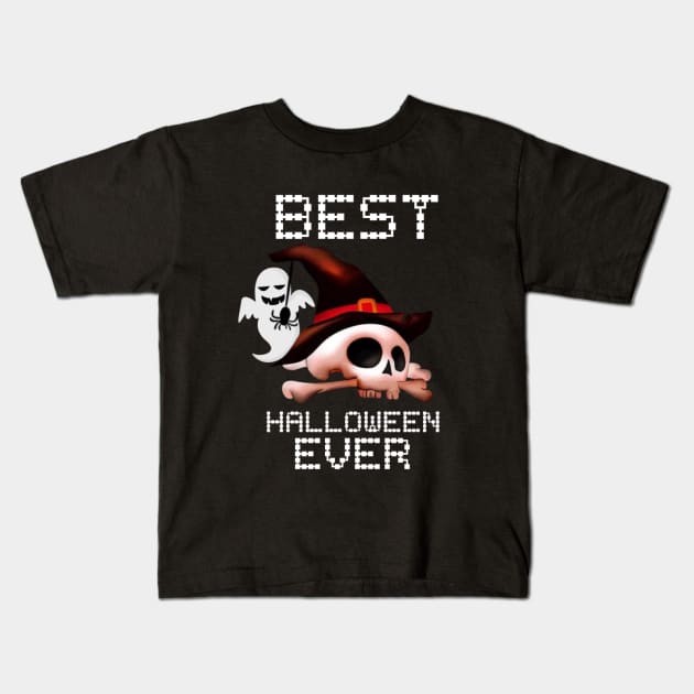 Best Halloween Ever Kids T-Shirt by Sen International